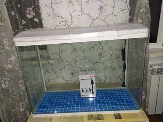 Новый заводской аквариум 142л. Бонусы и рыбки.