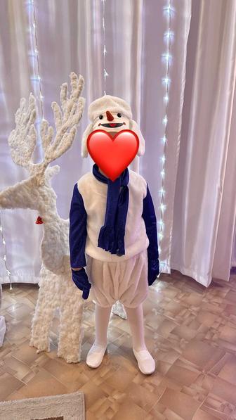 Костюм снеговик на рост 104-110