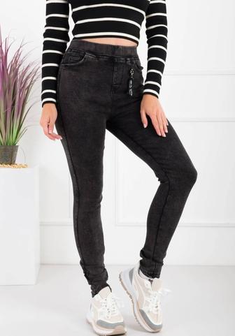 Продам джеггинсы черные