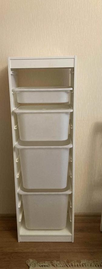 Шкаф Икеа Труфаст с контейнерами