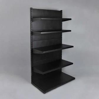 Стеллаж торговый металлический черный