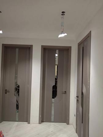 установка межкомнатных дверей