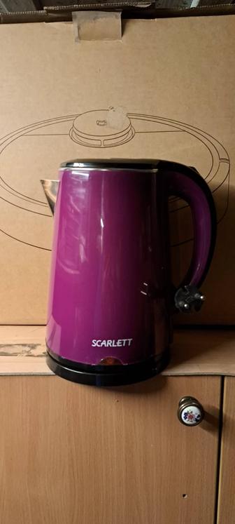 Чайник электрический сиреневый
