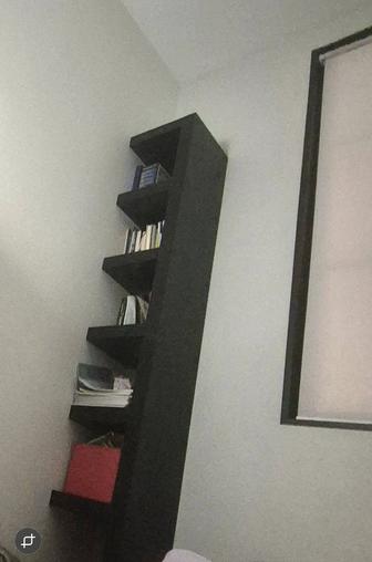 Полка черная IKEA бу