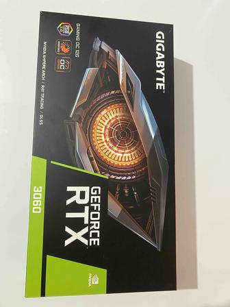 Новая Видеокарта GIGABYTE GeForce RTX 3060 GAMING OC 12G rev. 2.0 12 ГБ