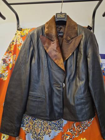 Кожаная куртка новая Турция