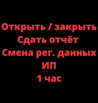 Открыть/ закрыть ИП