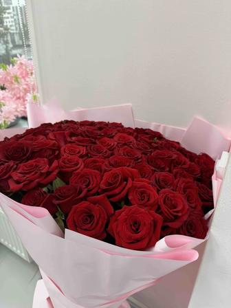 Продам метровые Розы 101 свежие