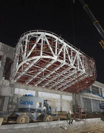 Покраска фасада отделка металлоконструкций