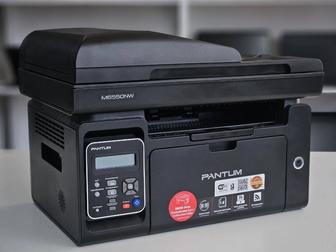 Лазерное МФУ Pantum M6550NW в идеальном состоянии! Ч/б, А4