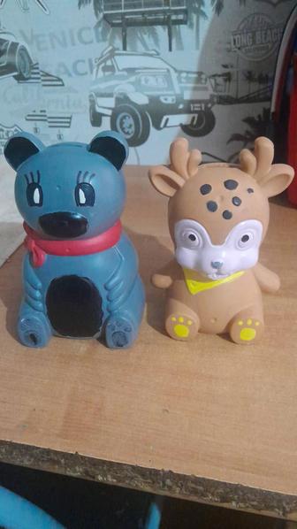 Гипсовые копилки ручная работа