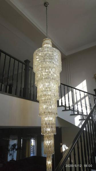 Установка люстр, светильников любой сложности