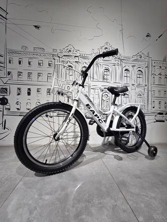 Детский Двухколесный Велосипед Барс. Размер 20. Боковые колесики