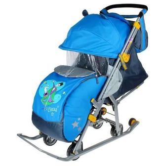 Продам санки Ника на колесах