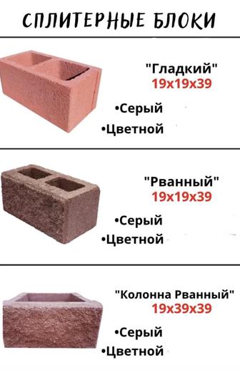 Сплитерные блоки