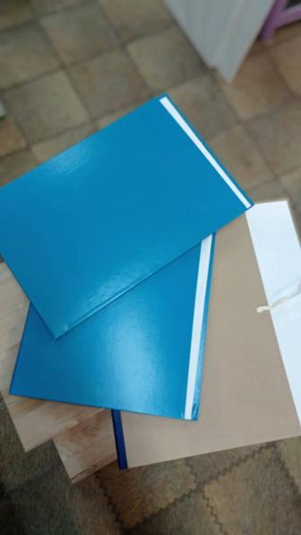 Папки для прошивки документов альбомный и книжный формат