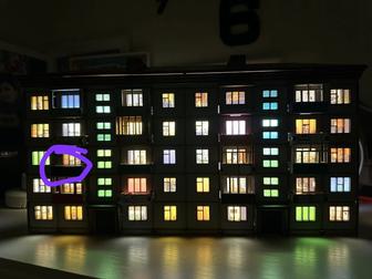 Ночник Панельный дом / декоративный светильник хрущёвка