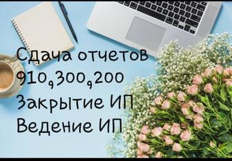 Сдача отчётов 910, 250, 200, 300 формы