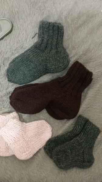 Вязаные носки