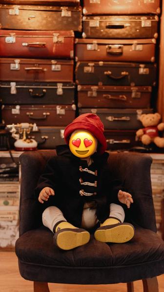 Пальто с капюшоном и шляпа Паддингтона