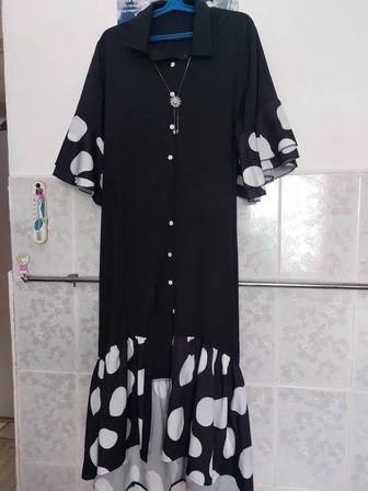 Платье в горошек