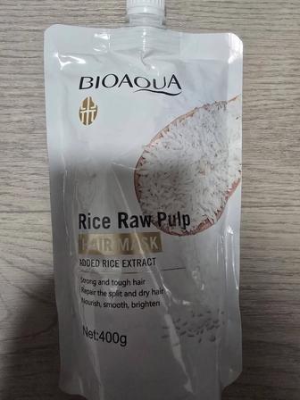 Bioaqua Rice Raw Pulp набор по уходу за волосами унисекс