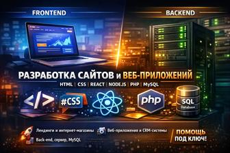 Разработка веб-приложений и сайтов под ключ