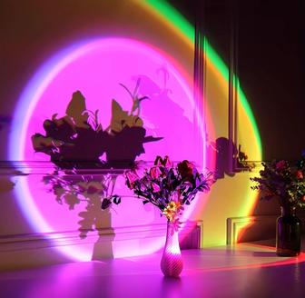 Светодиодная лампа Закат