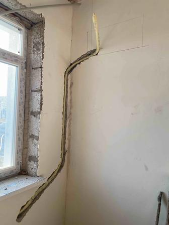 Монтаж Кондиционера 1 этап