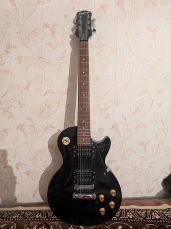 Электрогитара Epiphone Les Paul с усилителем.