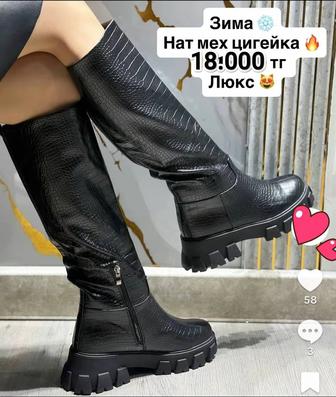 Женские сапоги зима