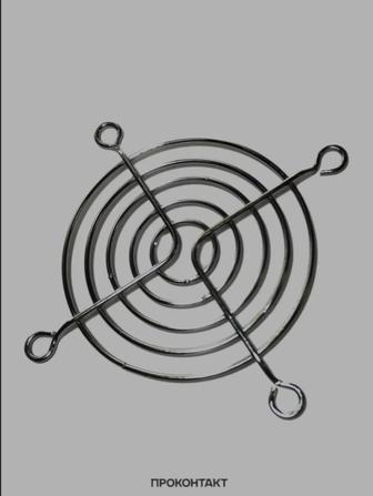 Решетка для вентилятора 70x70мм, металл