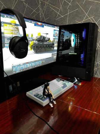 Игровой компьютер Ryzen 5 5600X RTX5060, полный комплект