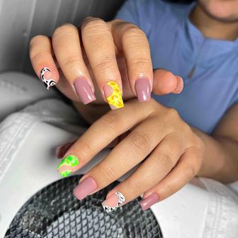 Маникюр, Наращивание