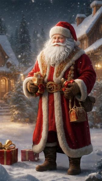 Дед Мороз и снегурочка