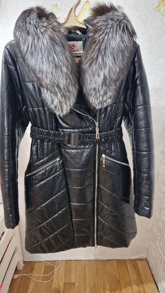 Продам куртку эко кожа, зима