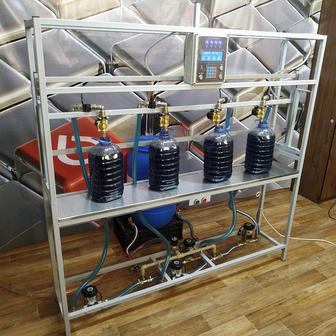 Полуавтомат розлива жидкостей