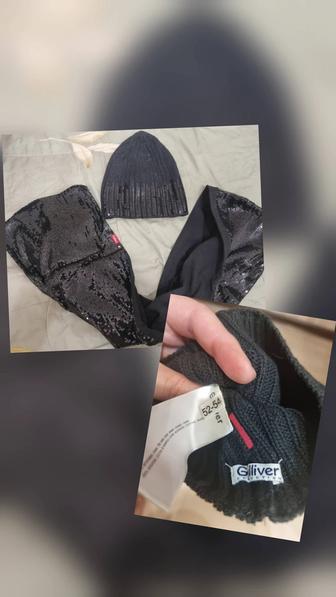 Продам набор шарф шапка для девочки