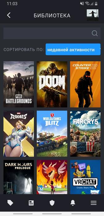 продается аккаунт steam