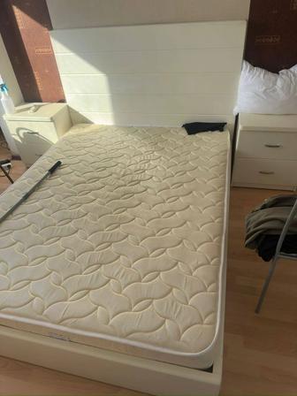 Продается двуспальная кровать 2м на 150 см, производство Россия..