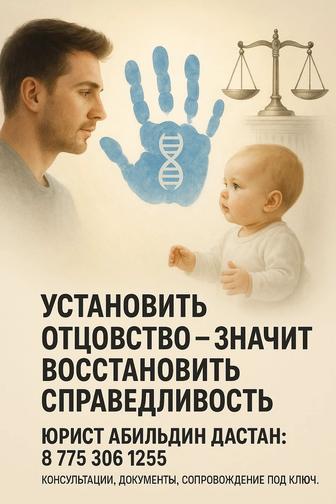Установление отцовства-под ключ. Быстро и доступно