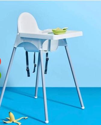 Стульчик для кормления Ikea в отличном состоянии с подушечкой под спинку
