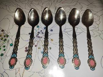 Ложки 6 штук б/у