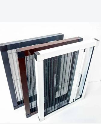 Москитная сетка внутренний наружный раздвижной