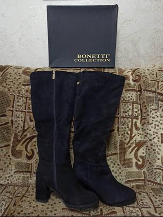 Сапоги ботфорты евромех