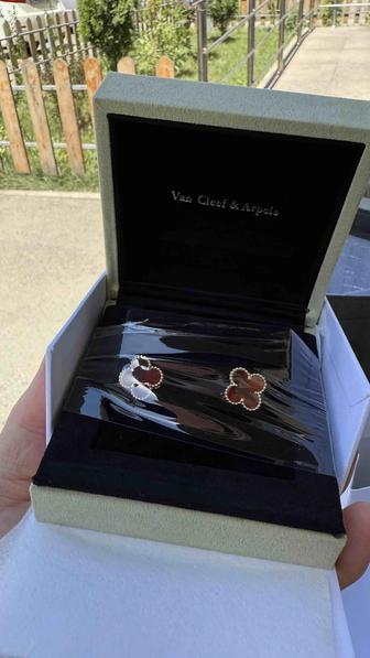 Van cleef браслет и сережки