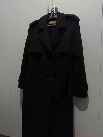 Пальто черное