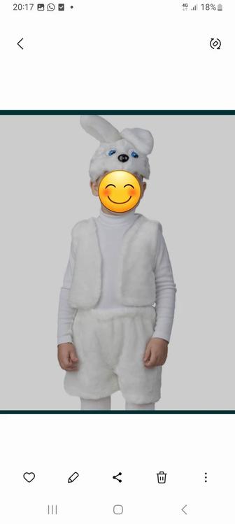 Костюм зайчика, костюм кролик, коян