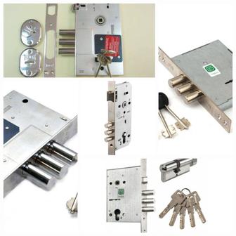 Установка замков в металлические двери