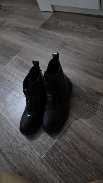 Сапоги натур замша сезон зима 3000 тг
